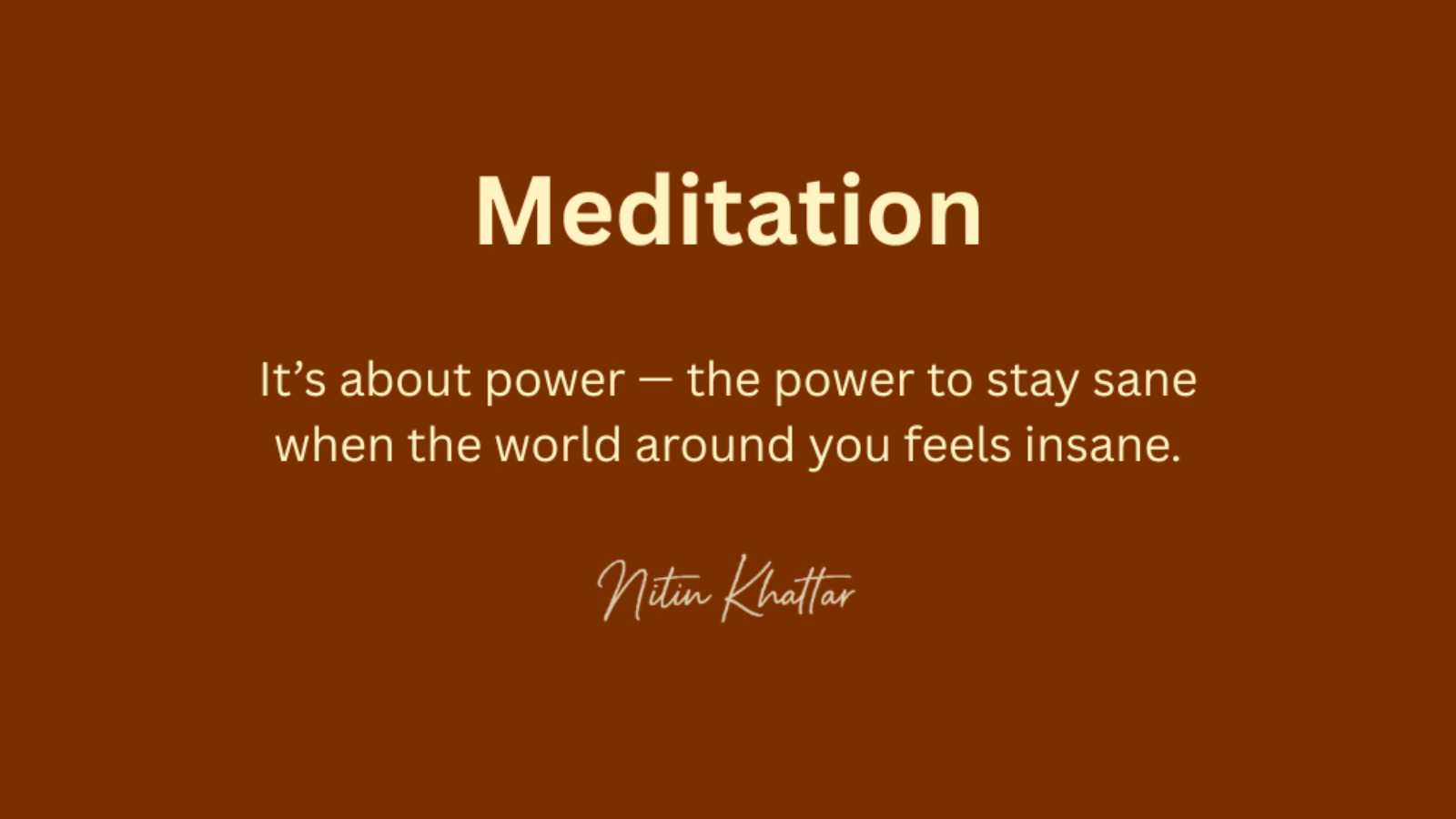 Meditation Li Blogs