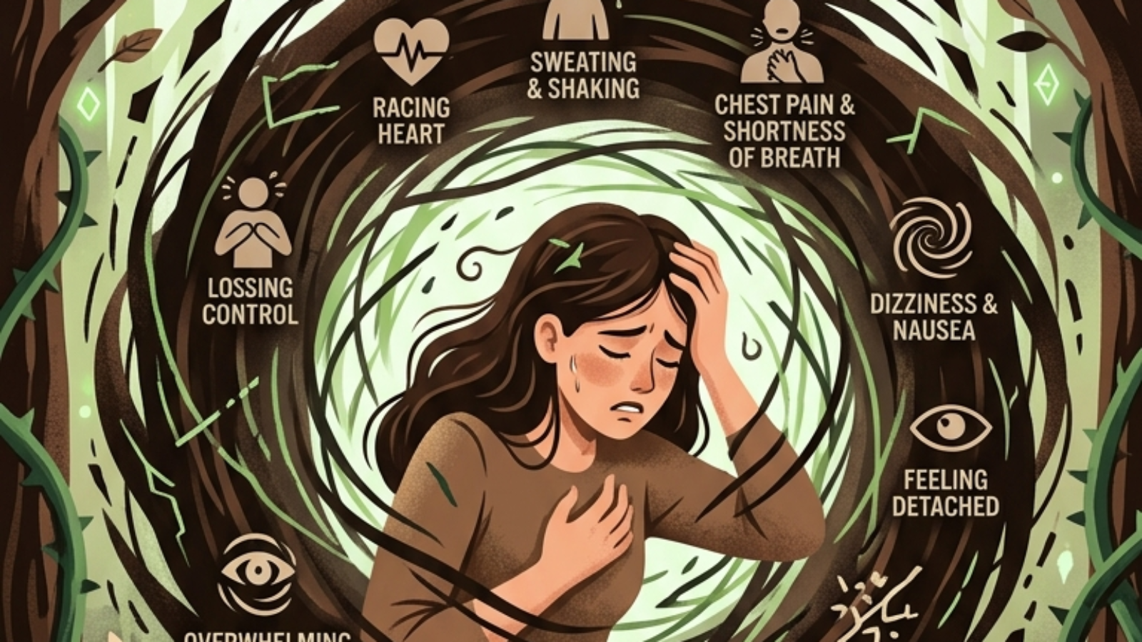 panic and felt trapped